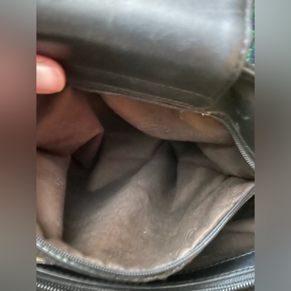 COA Coach Black Mercer Nylon Vintage Shoulder Bag 7412 - Picture 7 of 14